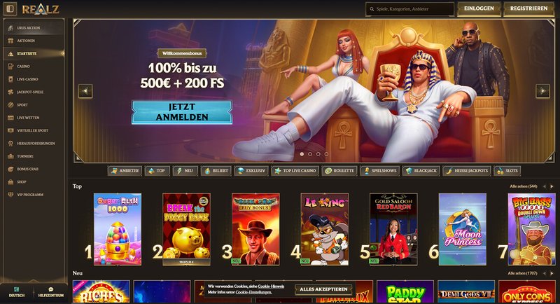 Un nuovo volto tra i casinò online: il caso Realz